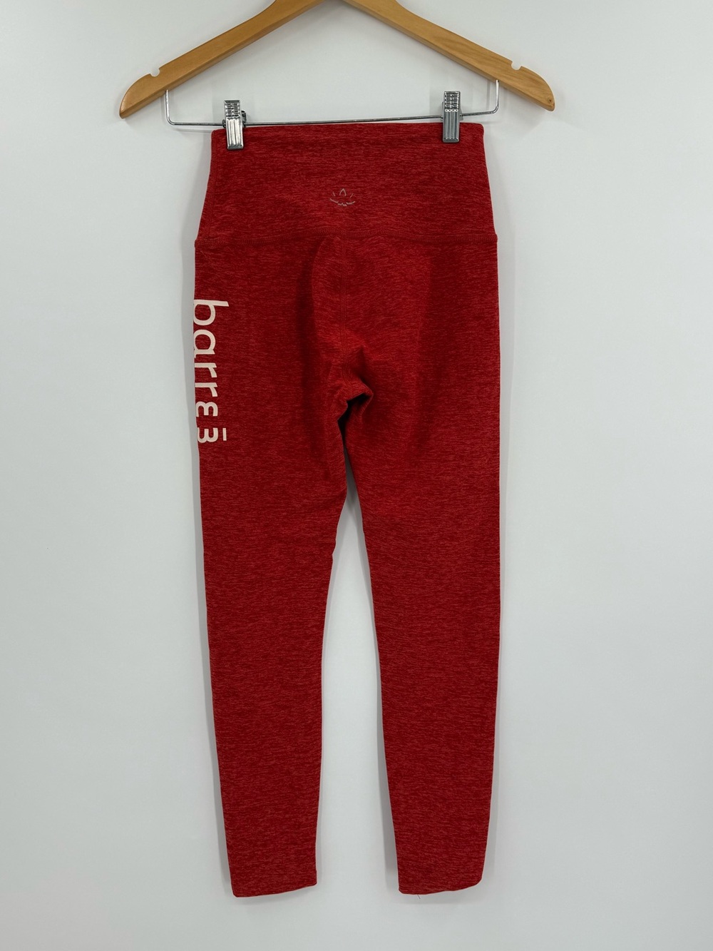 Beyond Yoga x Barre3 Space Dye High Waist Legging | Red | S - Picture 2 of 6